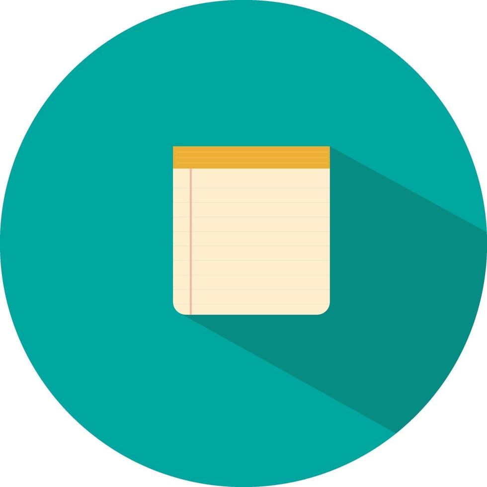 Diary Book, illustration, vector on a white background.