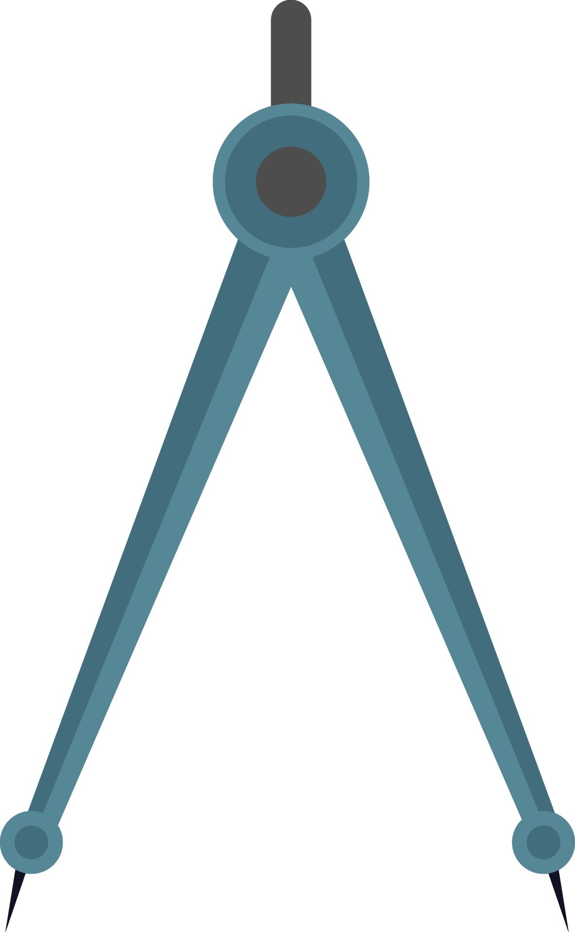 Divider tool, illustration, vector on a white background. 12270880