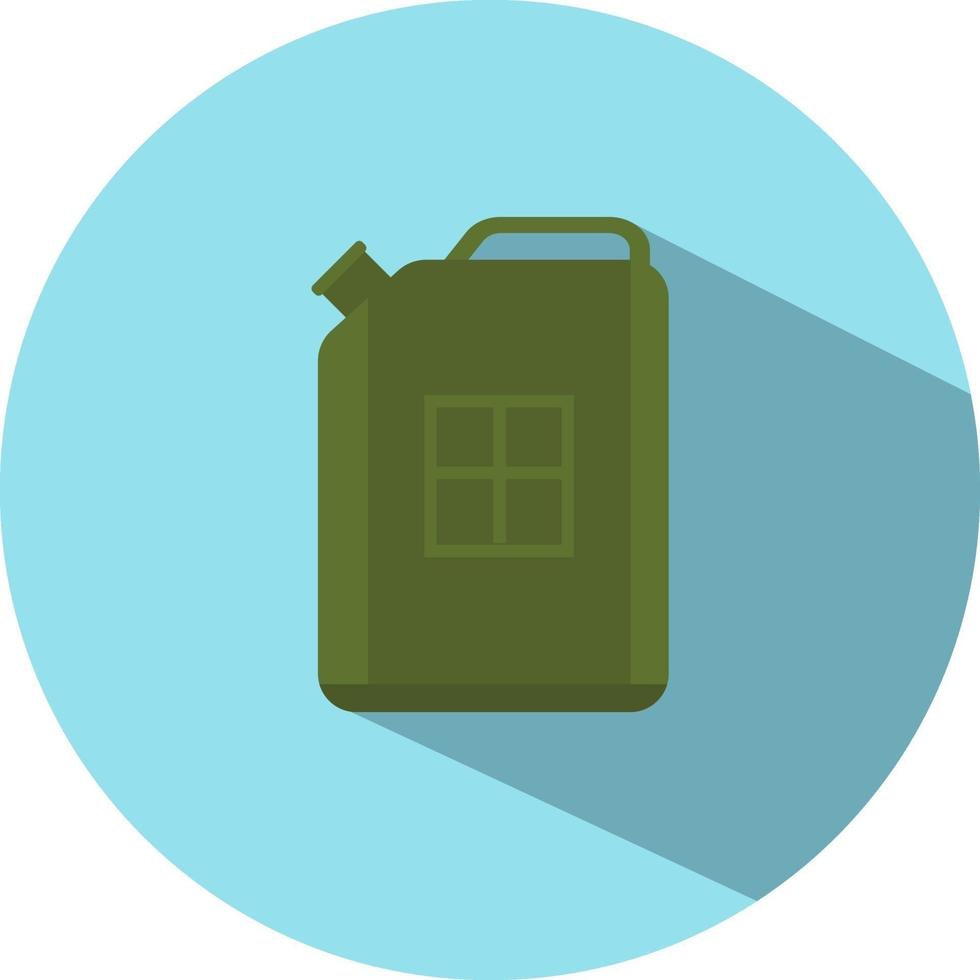 Gasoline tank, illustration, vector on a white background.