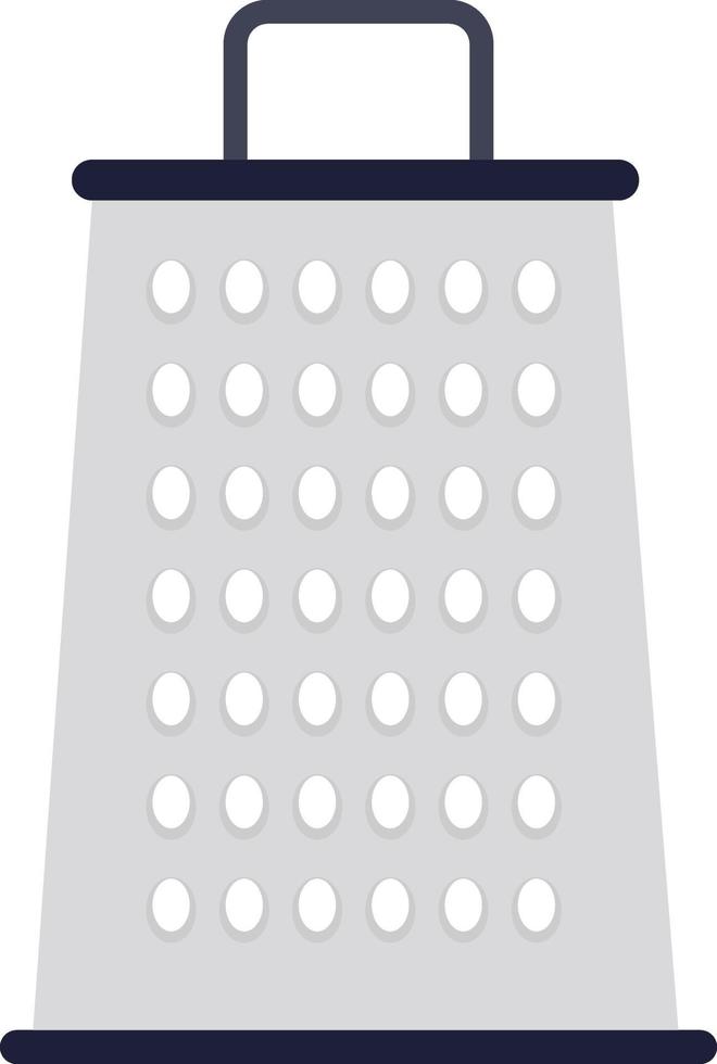 Kitchen grater, illustration, vector on a white background.