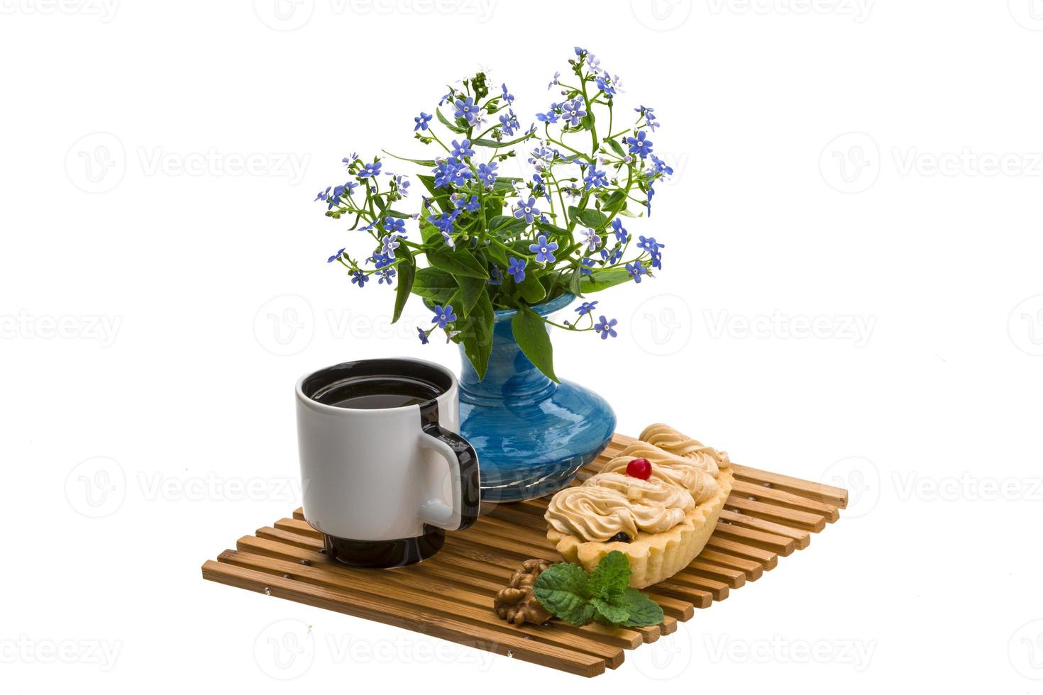 Coffee with cake photo