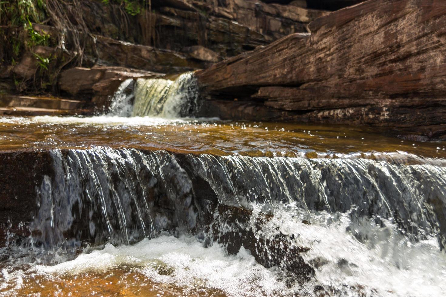 Waterfall in Cambodia photo