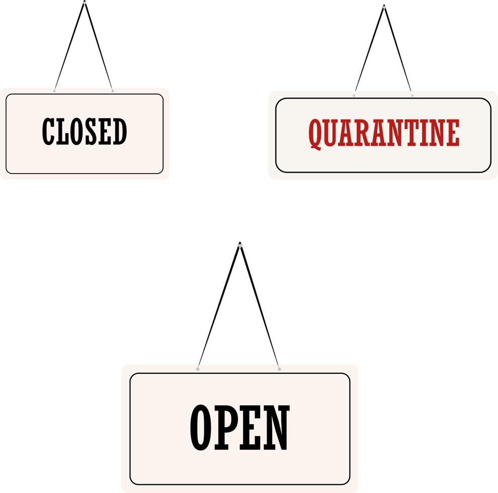 Sign board, illustration, vector on a white background.
