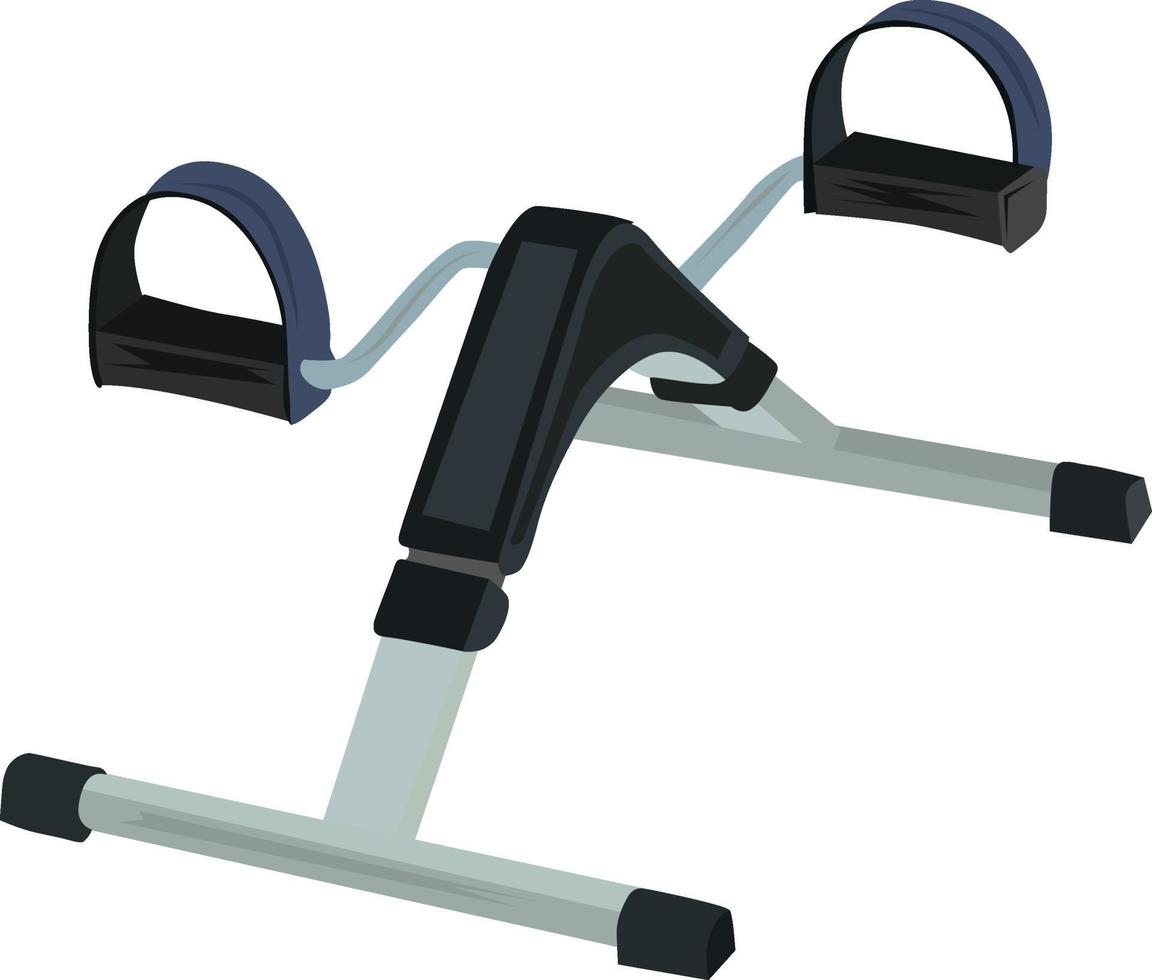 Gym cyckle, illustration, vector on a white background.
