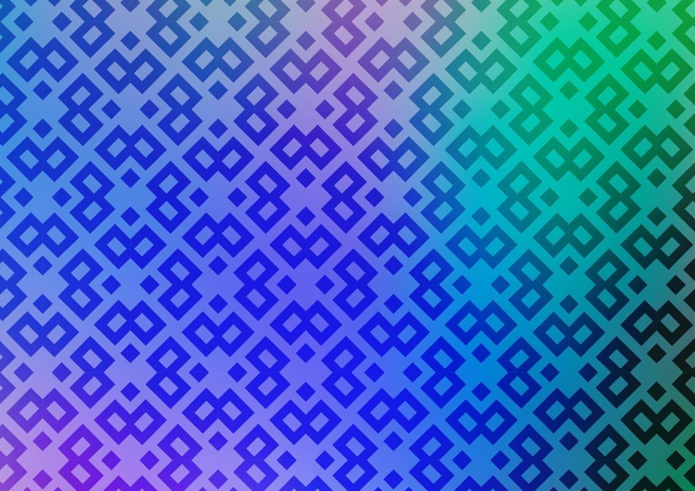Light Multicolor, Rainbow vector template with crystals, rectangles.
