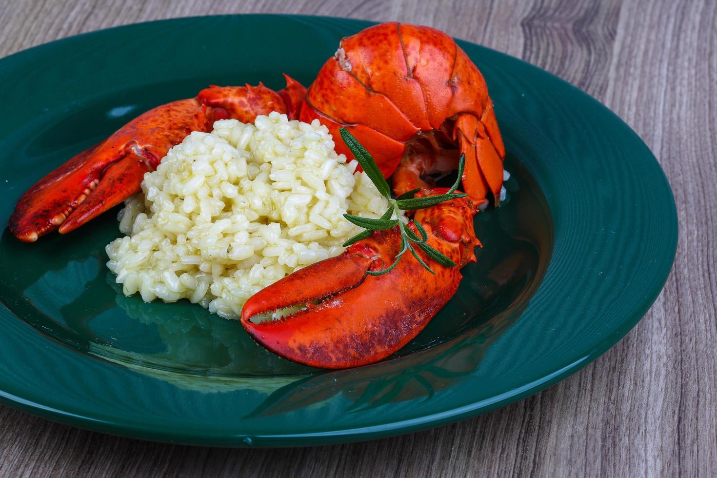 Risotto with lobster 12272944 Stock Photo at Vecteezy