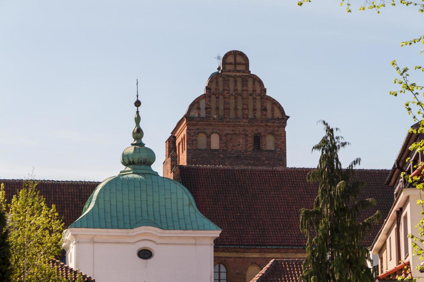 centro de la ciudad de varsovia, polonia foto