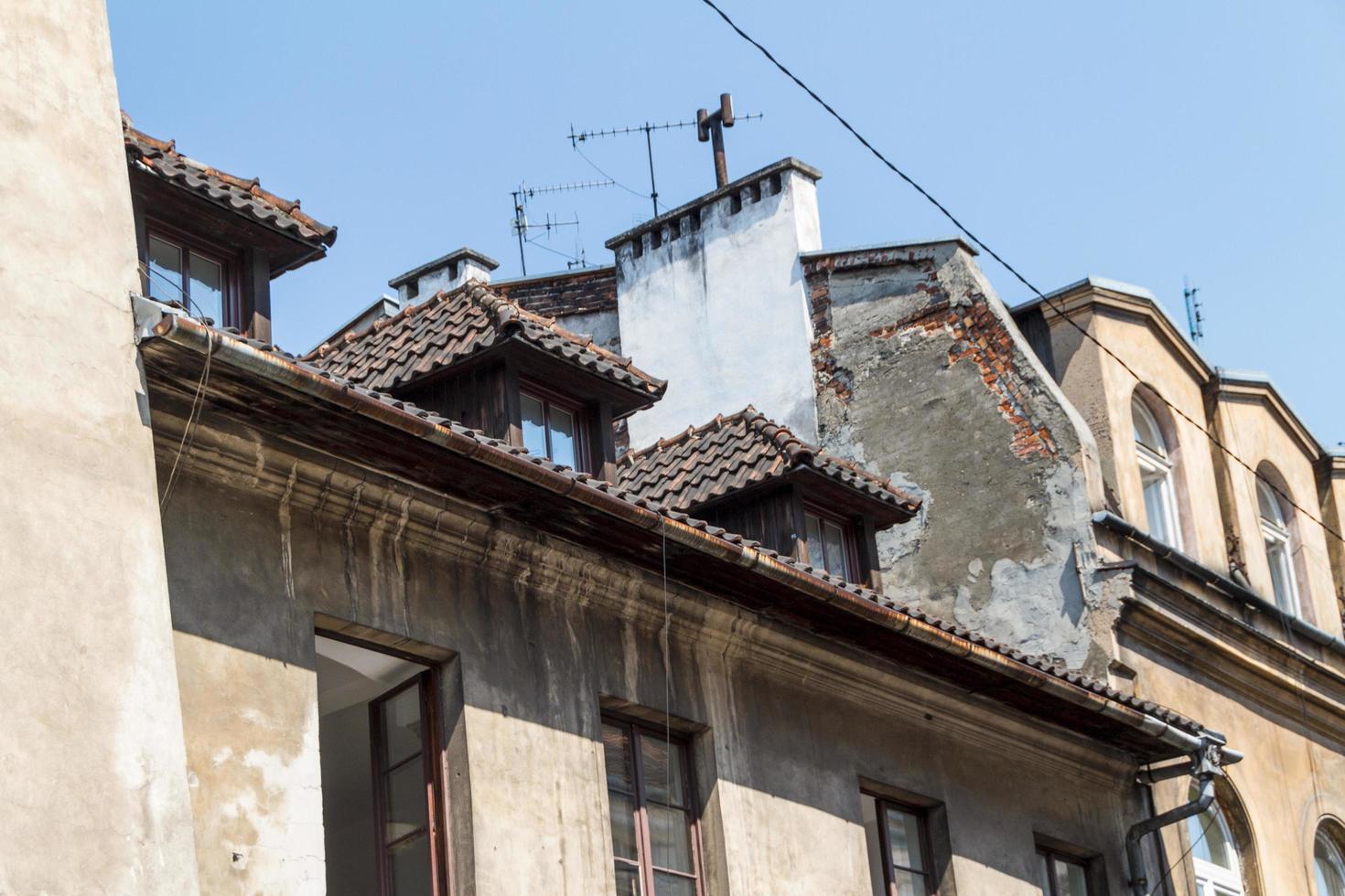 Krakow - a unique architecture in the old Jewish district of Kazimierz photo