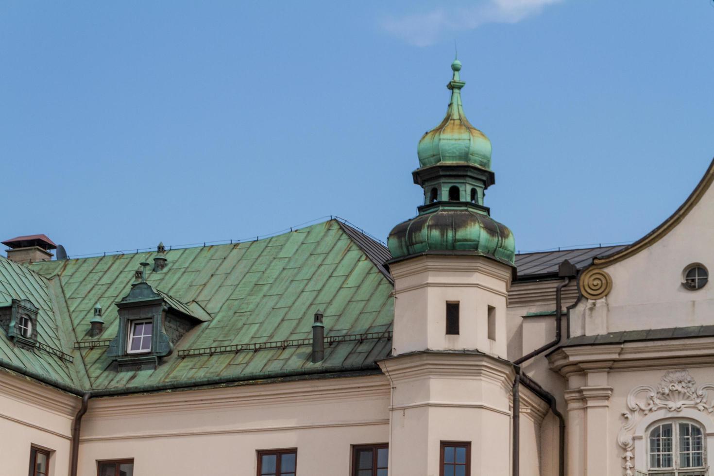 Cathedral in old town of Cracow photo