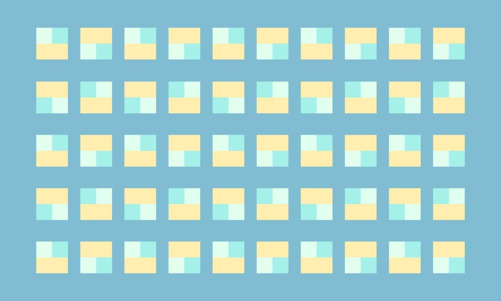 Bauhaus geometric pattern background. Trendy geometric background with bauhaus style. Geometric background with triangle, circle, and rectangle. Seamless modern geometric background. vector