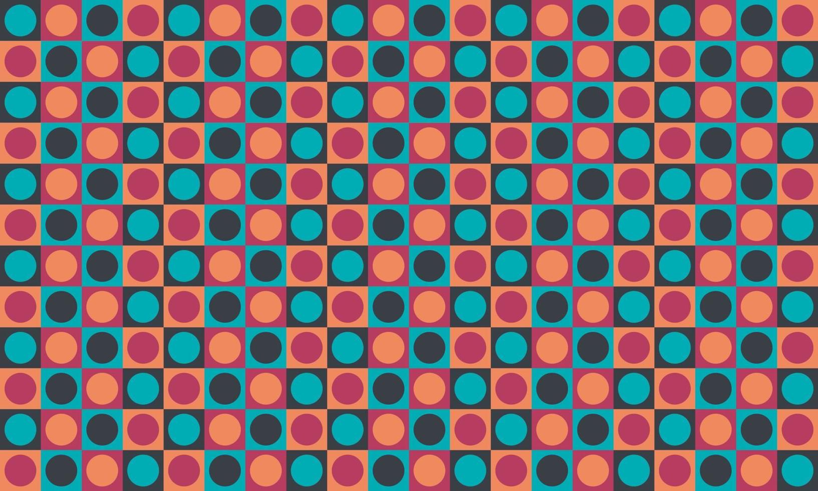 Bauhaus geometric pattern background. Trendy geometric background with bauhaus style. Geometric background with triangle, circle, and rectangle. Seamless modern geometric background. vector