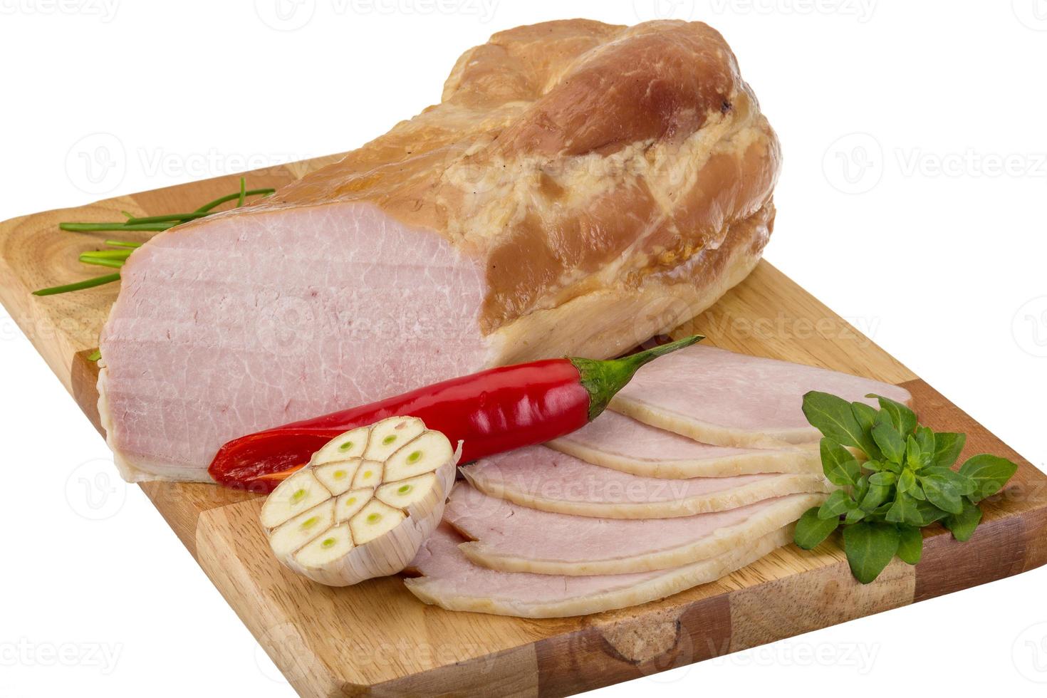 Ham on the board photo