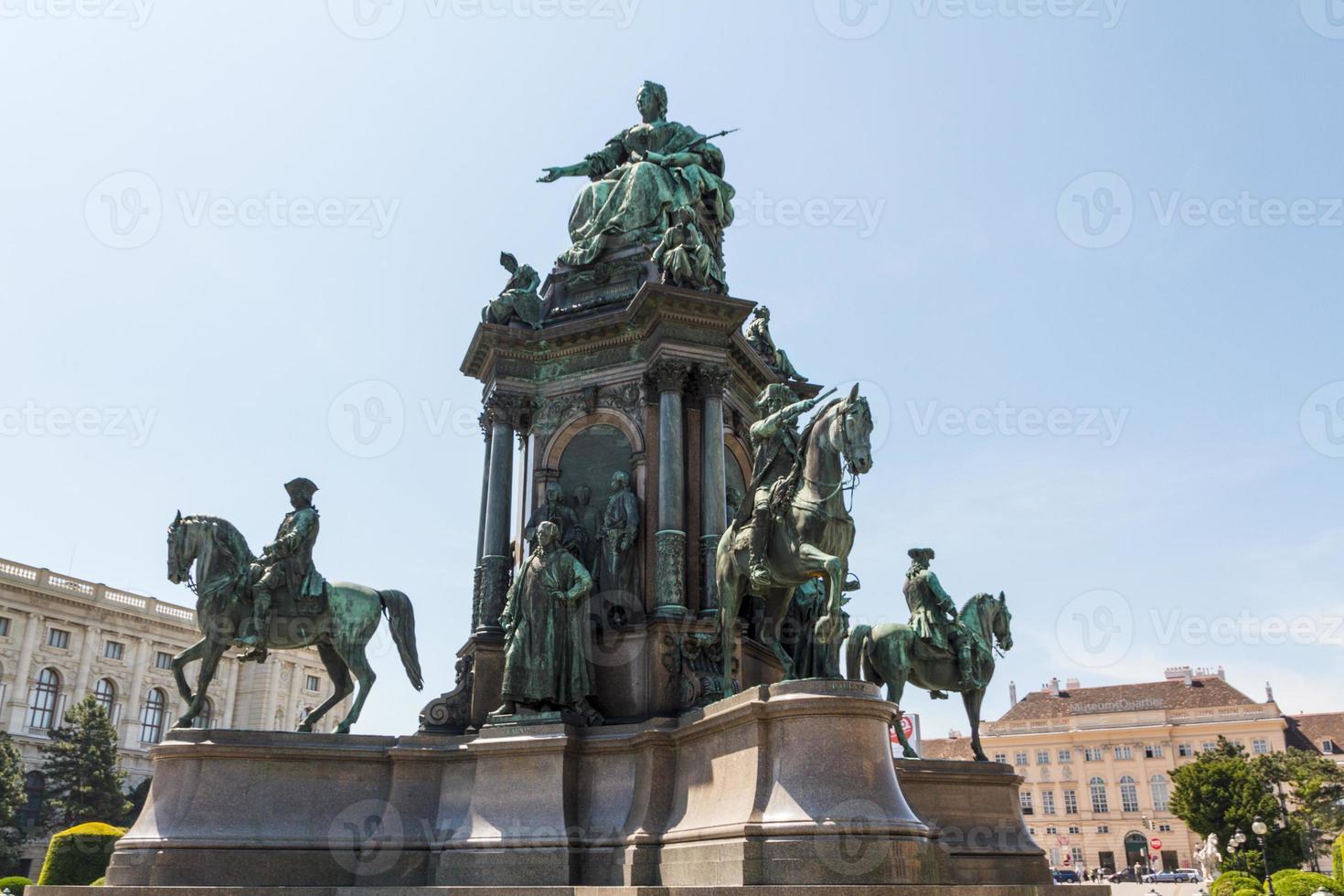 Maria Theresia Monument, in Vienna photo