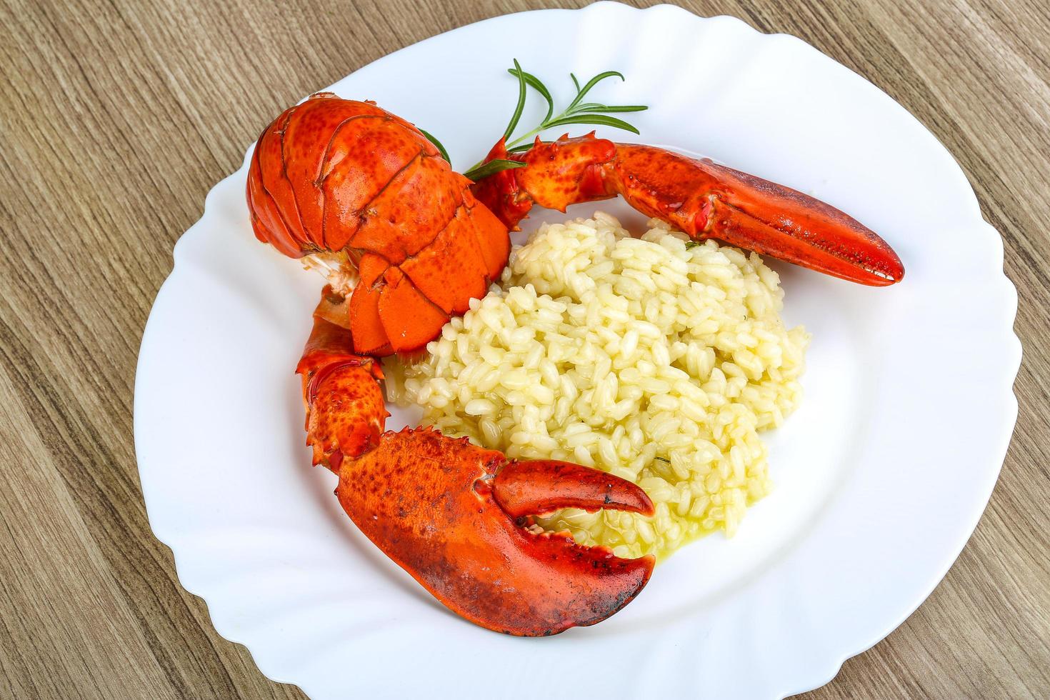 Risotto with lobster 12273814 Stock Photo at Vecteezy