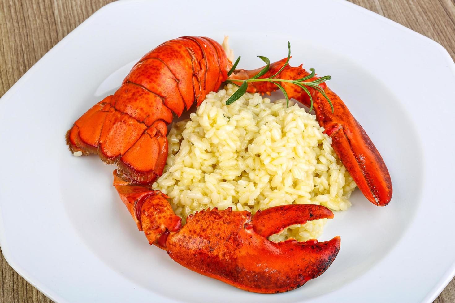 Risotto with lobster 12273825 Stock Photo at Vecteezy