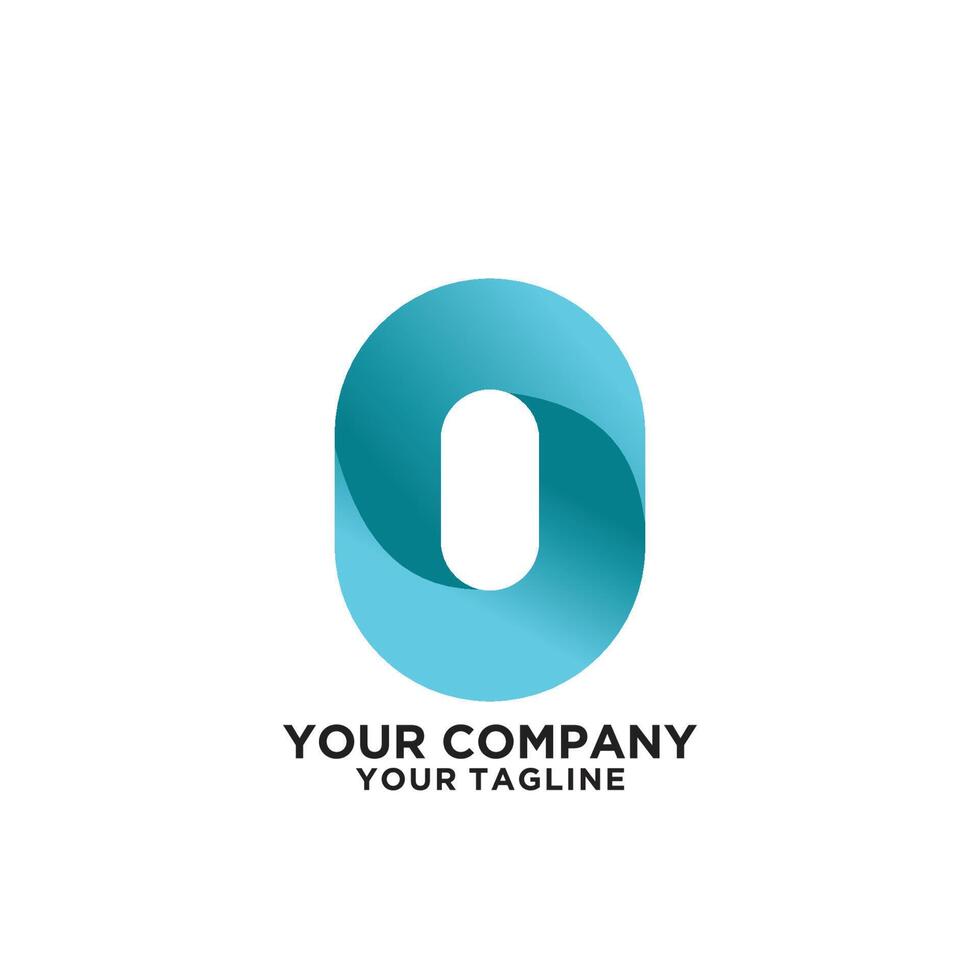 o letter logo and symbol vector template