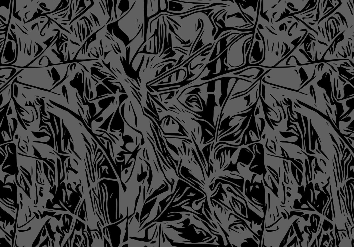 camuflaje grunge abstracto, textura, patrón de camuflaje, ropa de camuflaje de caza. papel tapiz de camuflaje para textiles y telas. estilo de camuflaje de moda. vector