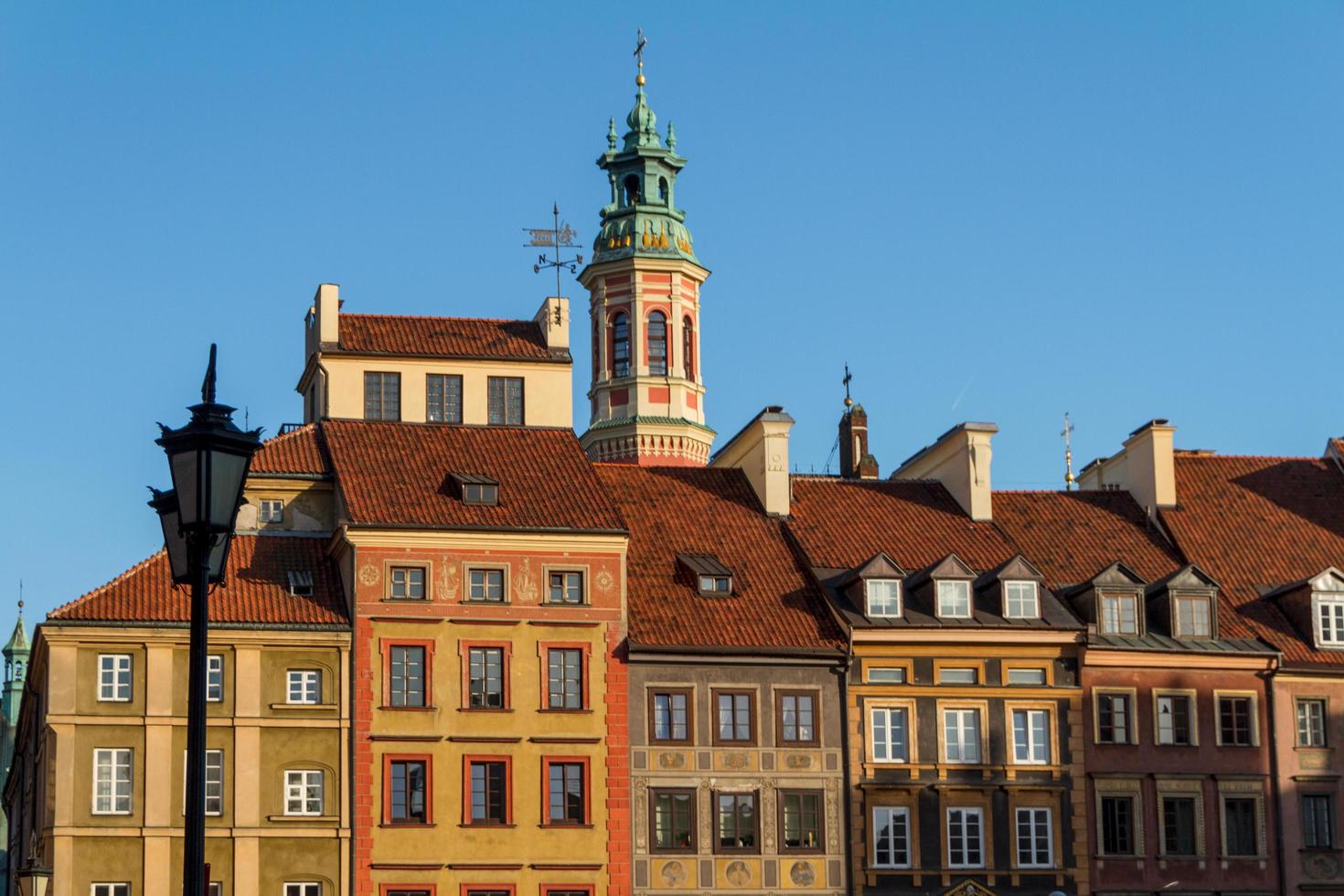 Castle Square in Warsaw, Poland photo