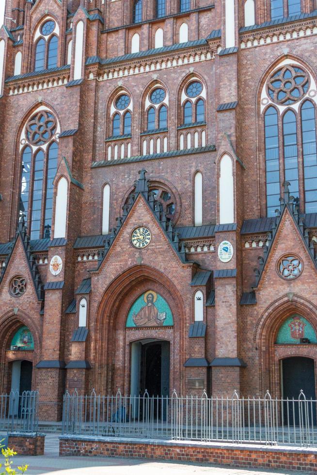 Saint Florian's Cathedral in Warsaw, Poland photo