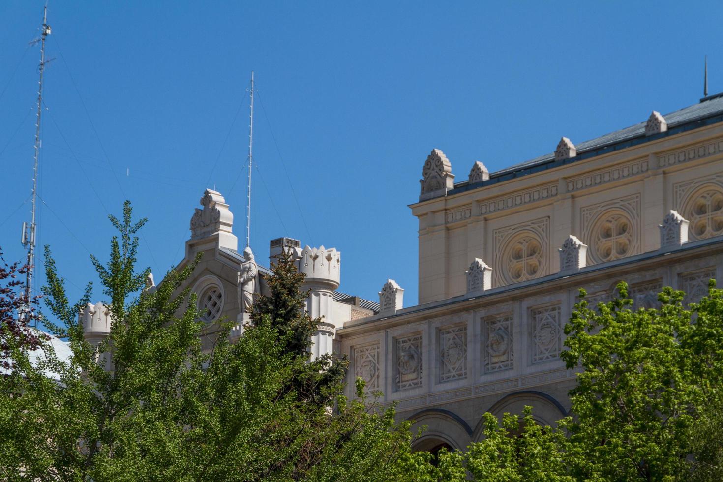 view of landmarks in Budapest photo