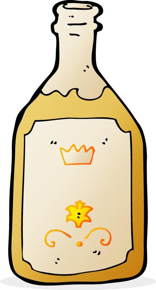 cartoon drinks bottle vector