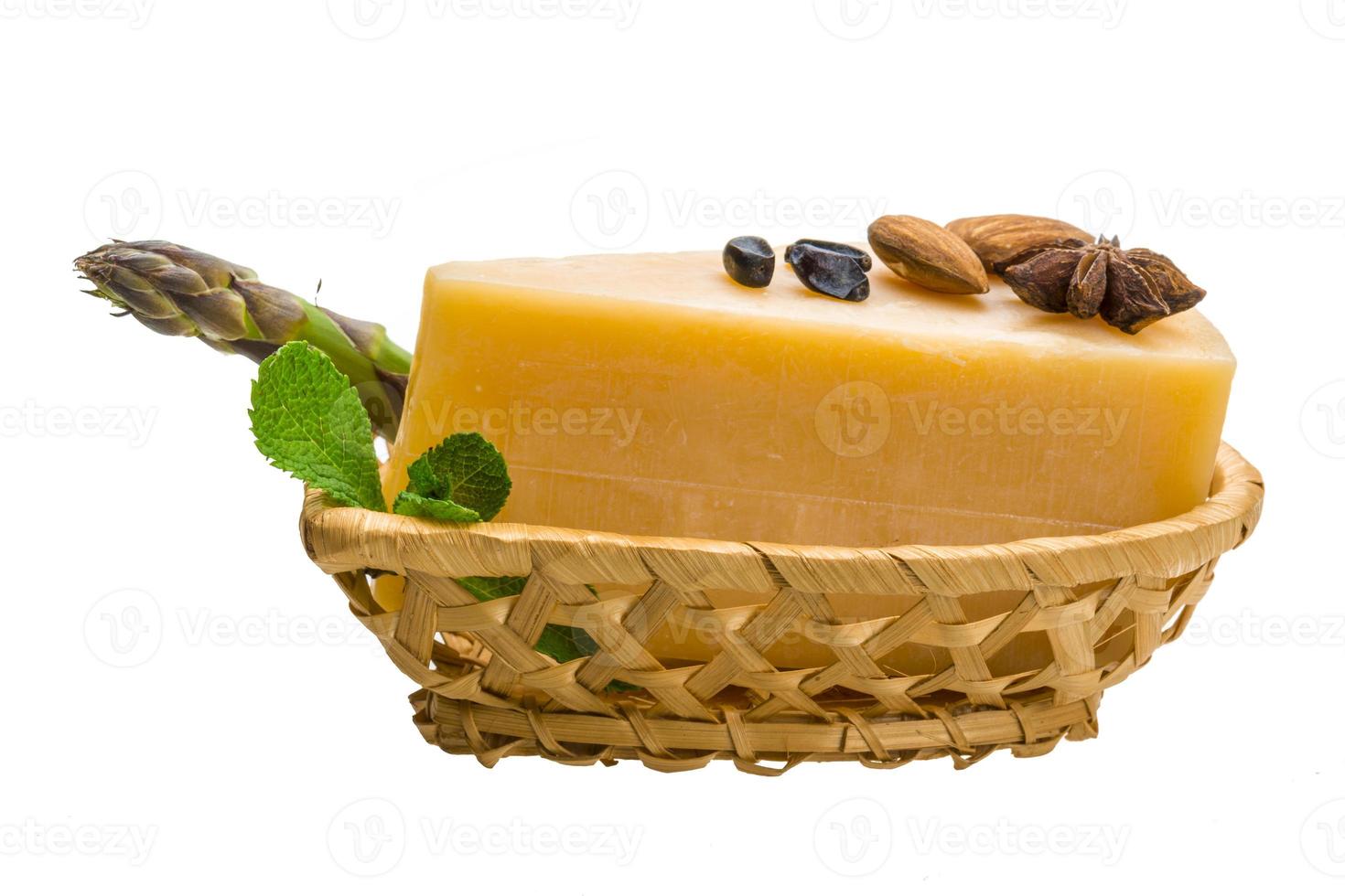 Old hard cheese photo