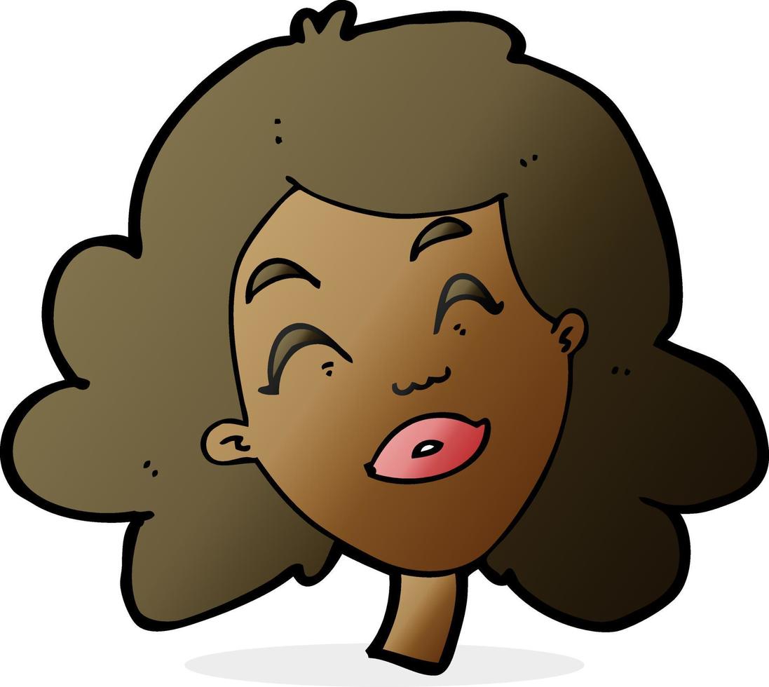 cara de mujer feliz de dibujos animados 12276992 Vector en Vecteezy cara de mujer feliz de dibujos animados 12276992 Vector en Vecteezy