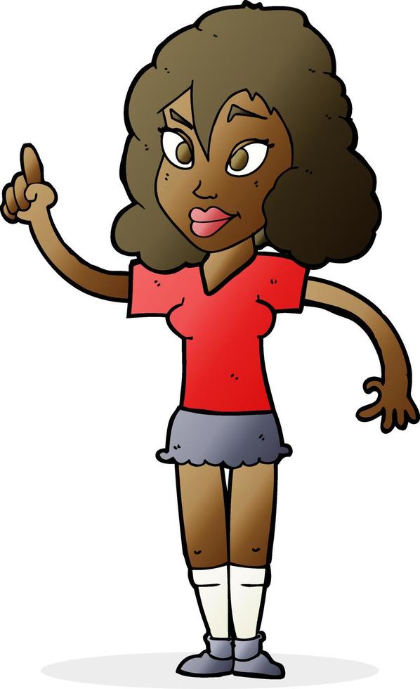 mujer bonita de dibujos animados con idea 12277774 Vector en Vecteezy mujer bonita de dibujos animados con idea 12277774 Vector en Vecteezy