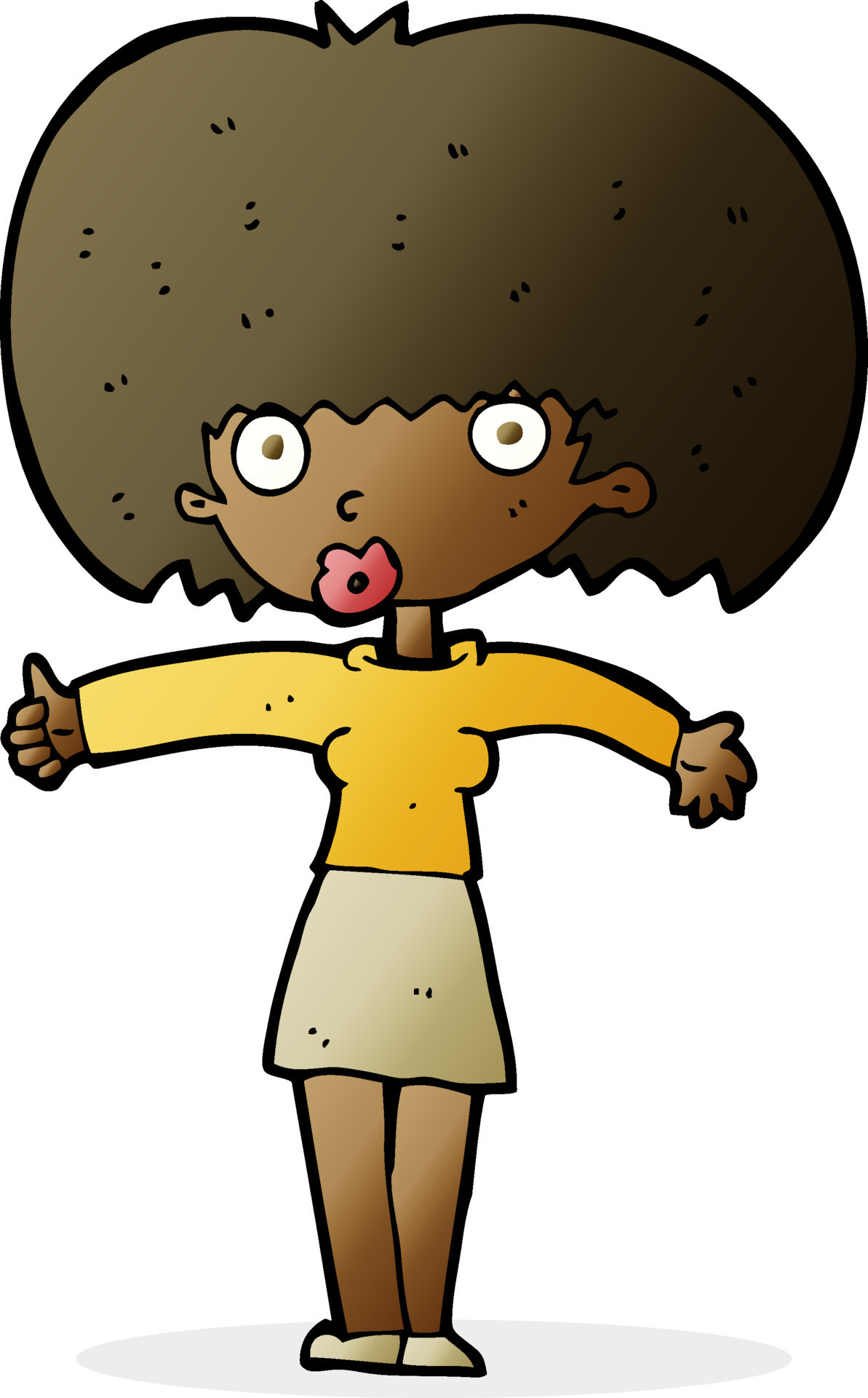 Cartoon Woman Giving Thumbs Up Symbol 12277788 Vector Art At Vecteezy Cartoon Woman Giving Thumbs Up Symbol 12277788 Vector Art At Vecteezy
