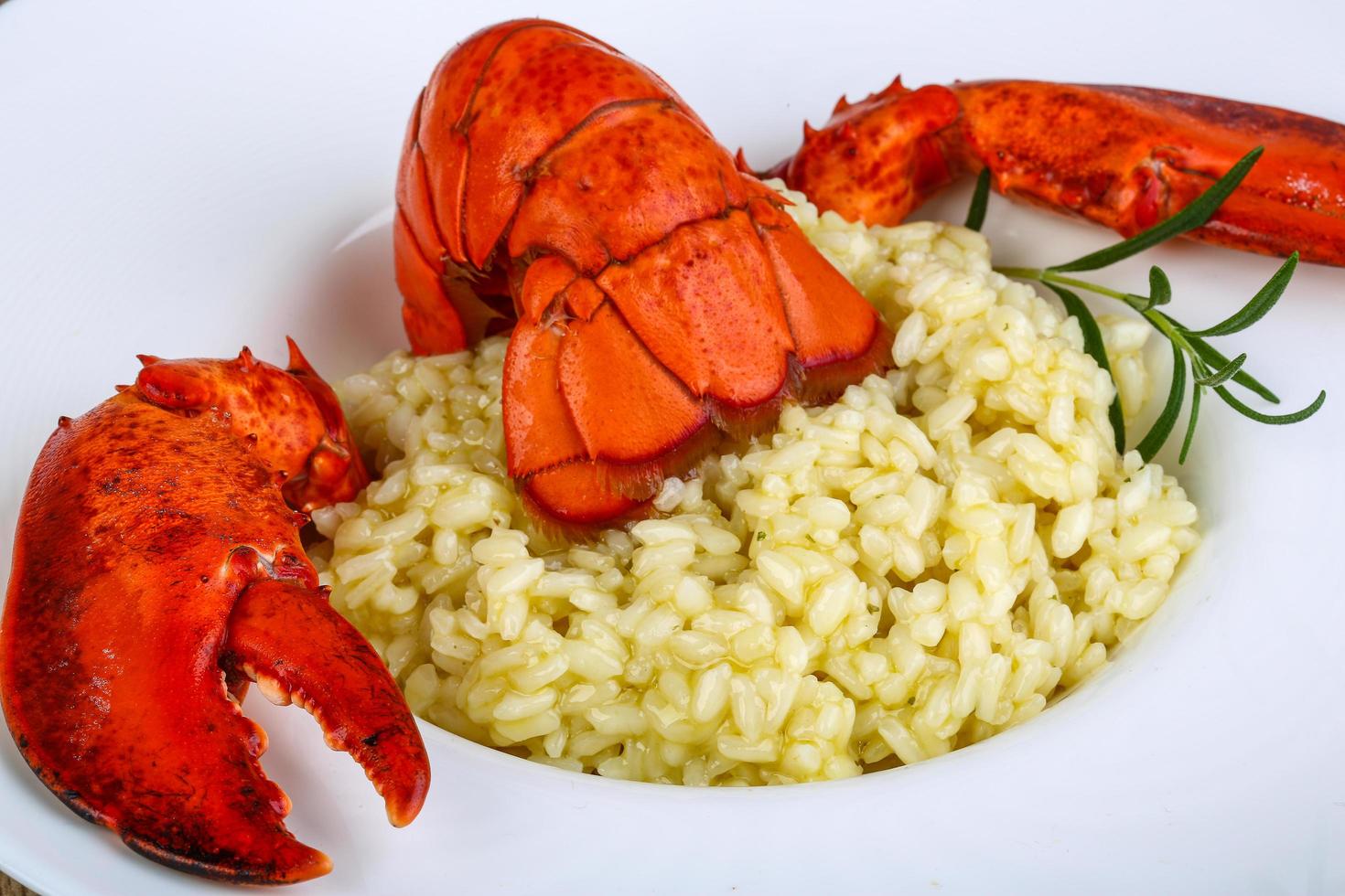 Risotto with lobster 12278109 Stock Photo at Vecteezy