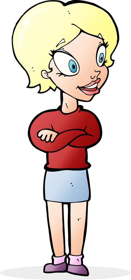mujer bonita de dibujos animados 12278459 Vector en Vecteezy mujer bonita de dibujos animados 12278459 Vector en Vecteezy