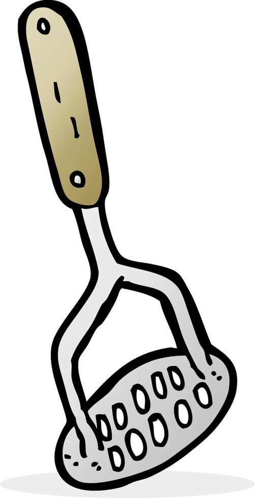 cartoon potato masher 12279174 Vector Art at Vecteezy