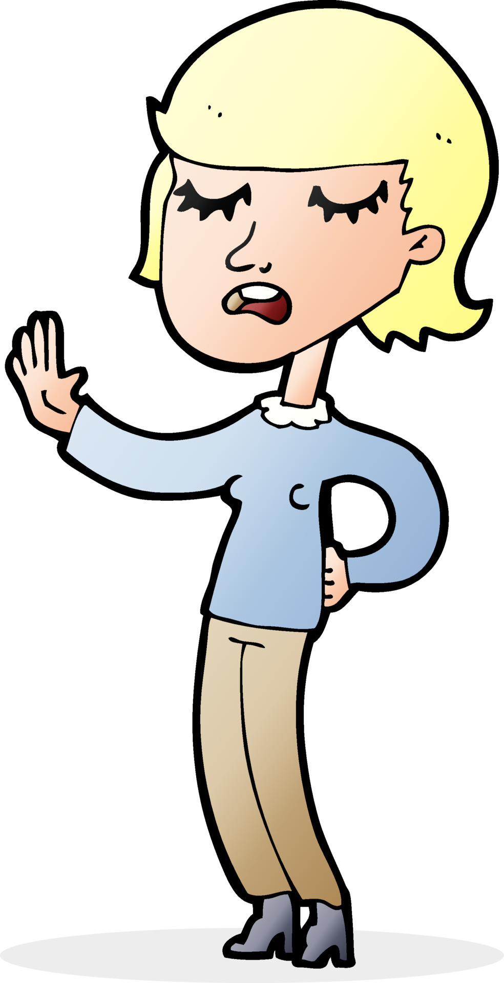 Cartoon Woman Ignoring 12279279 Vector Art At Vecteezy cartoon-woman-ignoring-12279279-vector-art-at-vecteezy