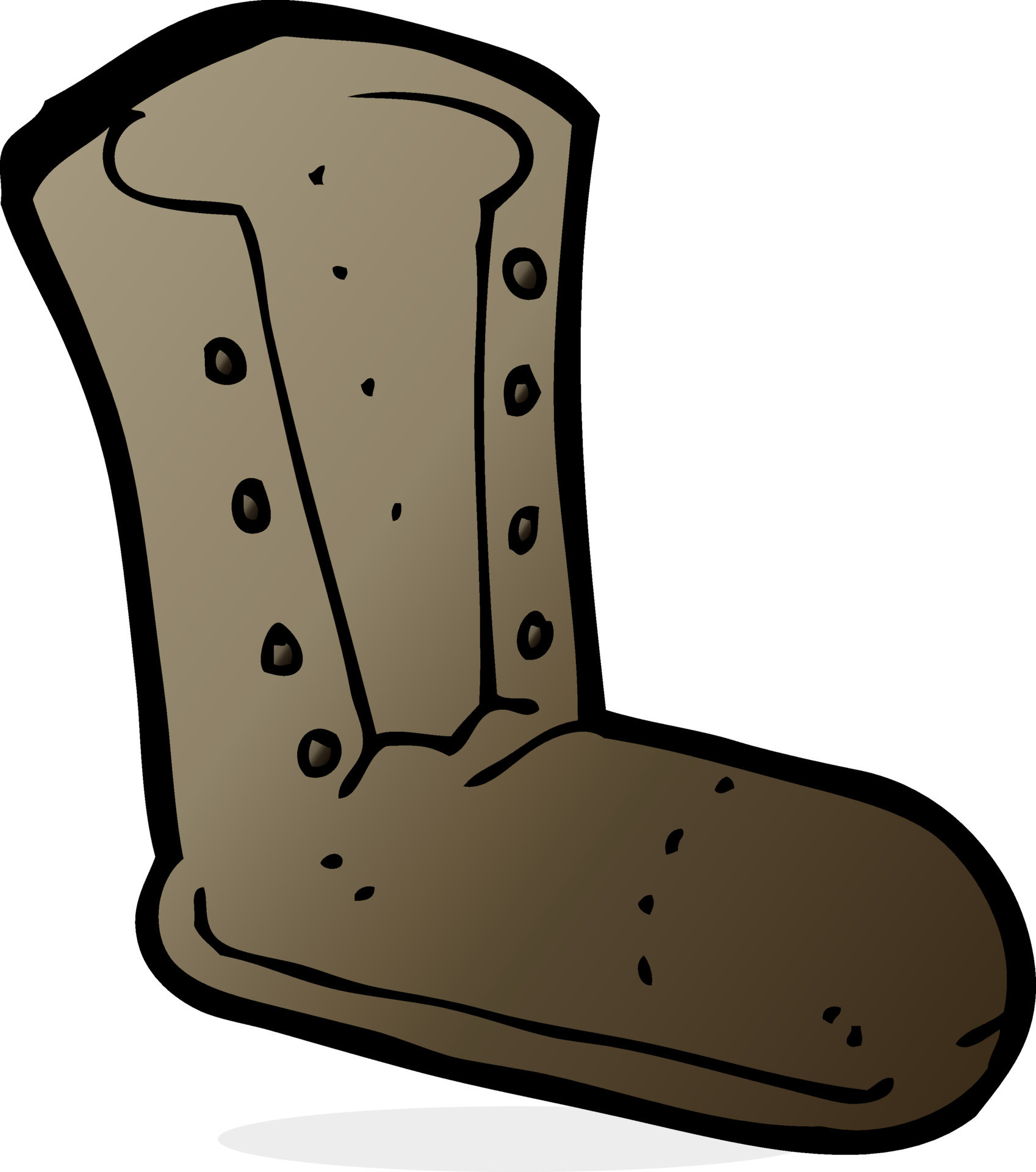 cartoon old boot 12279316 Vector Art at Vecteezy