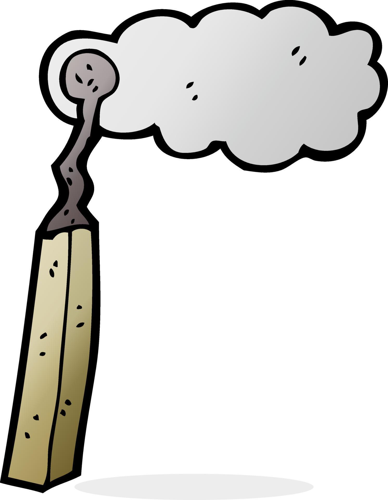 cartoon burnt match 12279703 Vector Art at Vecteezy