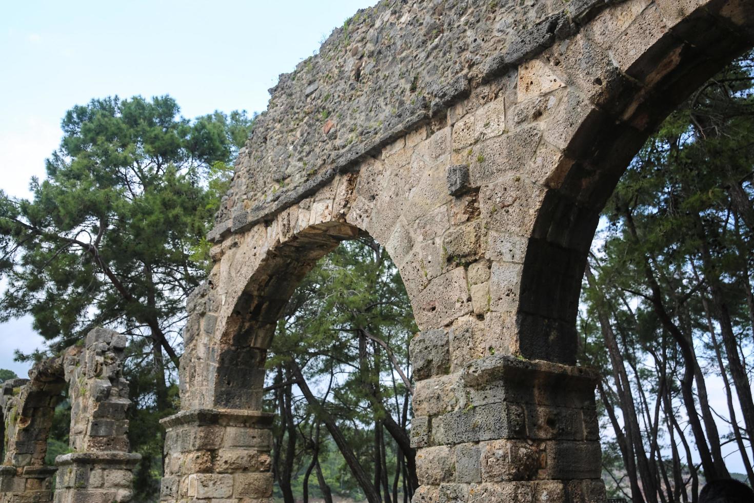 Phaselis ruins in Turkey photo