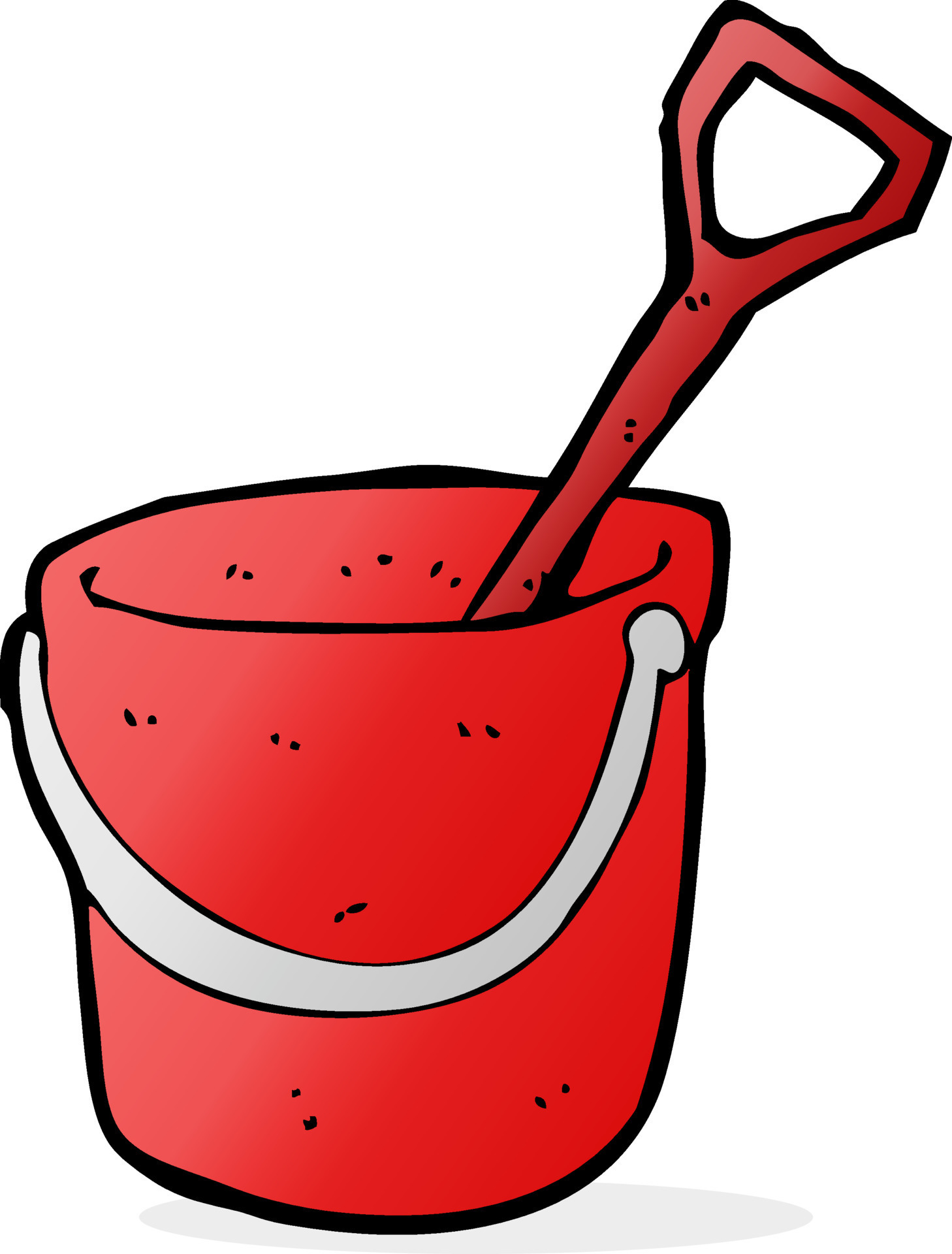 cartoon bucket and spade 12282599 Vector Art at Vecteezy