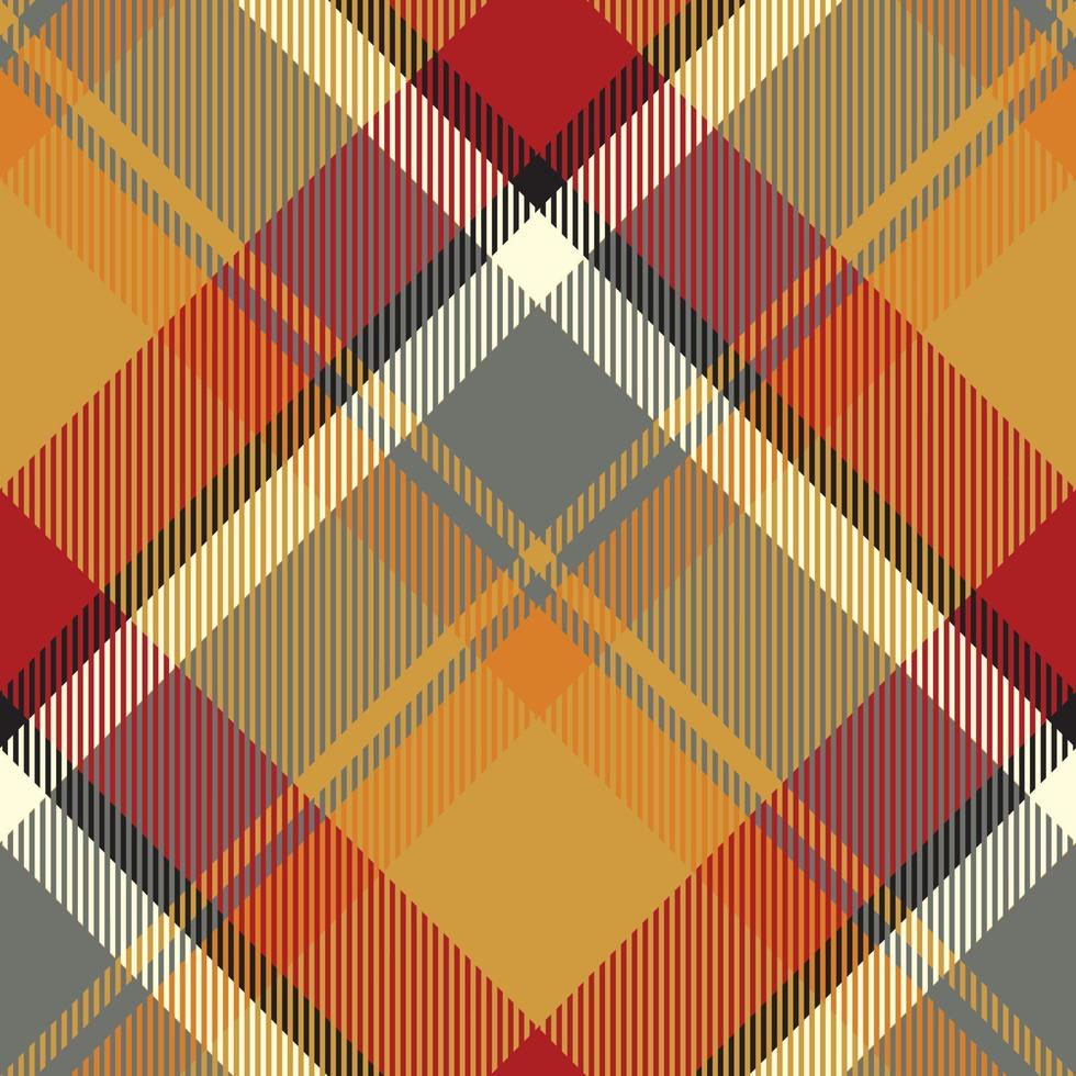 vector de patrón de cuadros sin costuras de tartán escocia. tela de fondo retro. textura geométrica cuadrada de color de verificación vintage.