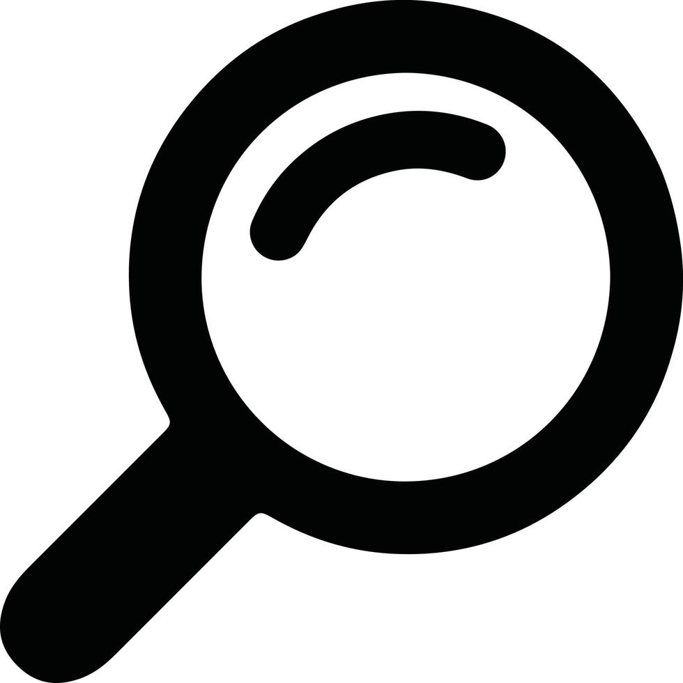 magnification icon design. search and magnifying glass icon design. representing search icon vector