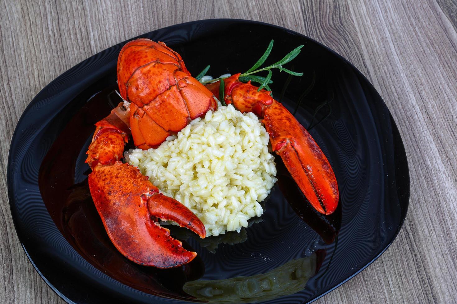 Risotto with lobster 12283648 Stock Photo at Vecteezy