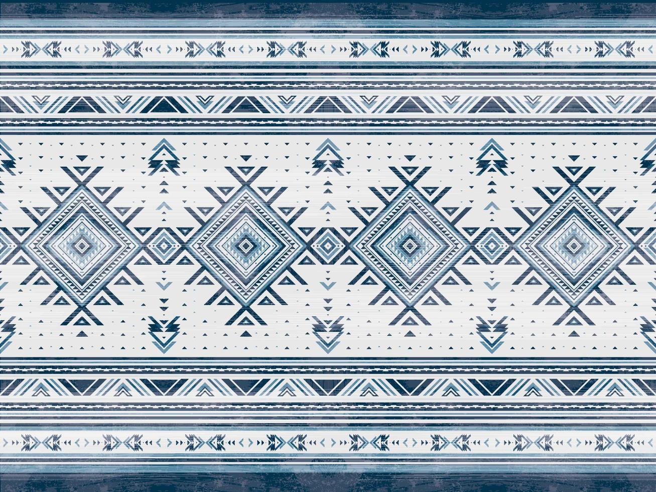 Native american indian ornament pattern geometric ethnic textile texture tribal aztec pattern navajo mexican fabric seamless Vector decoration fashion