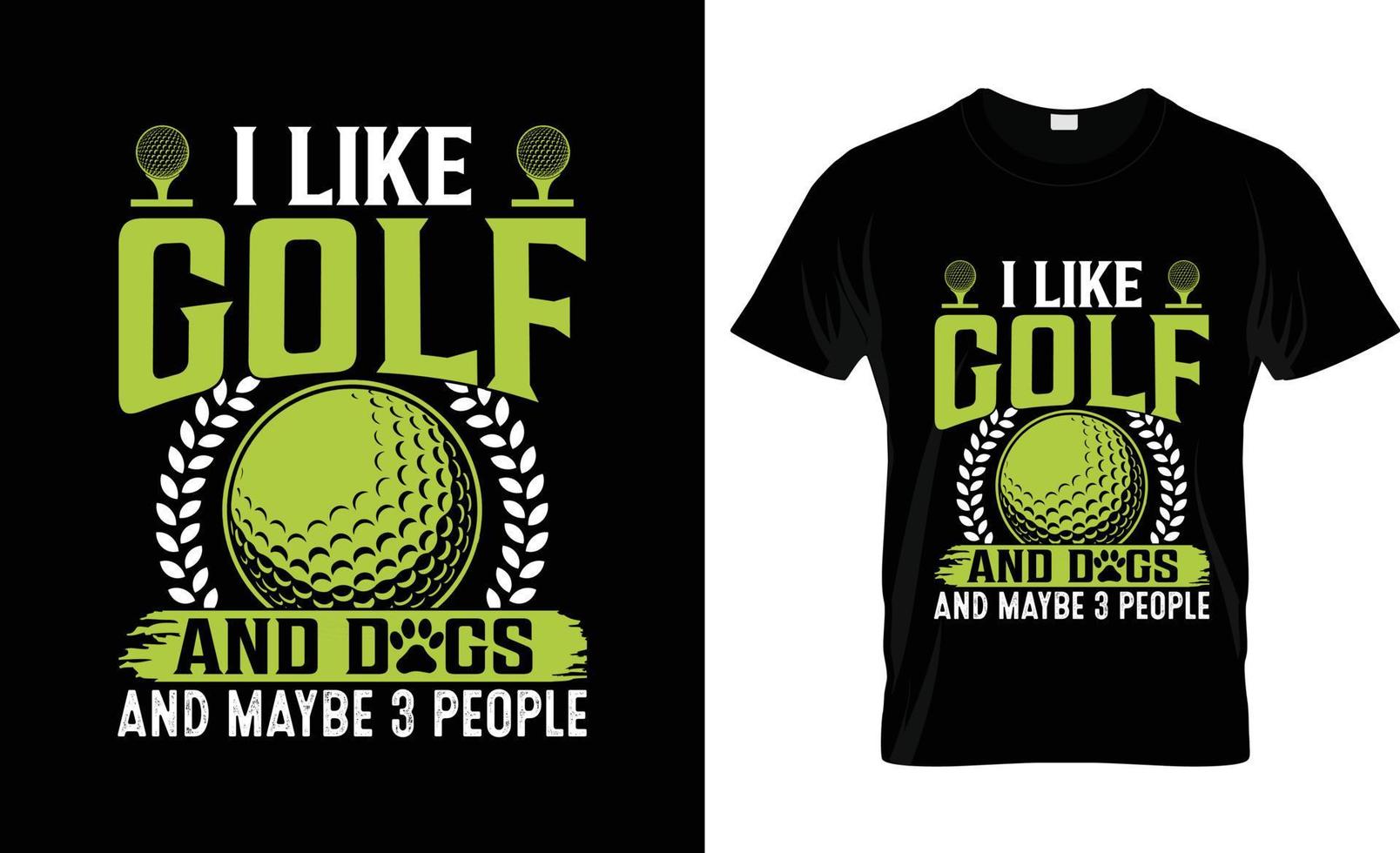 diseño de camisetas de golf, eslogan de camisetas de golf y diseño de ropa, tipografía de golf, vector de golf, ilustración de golf