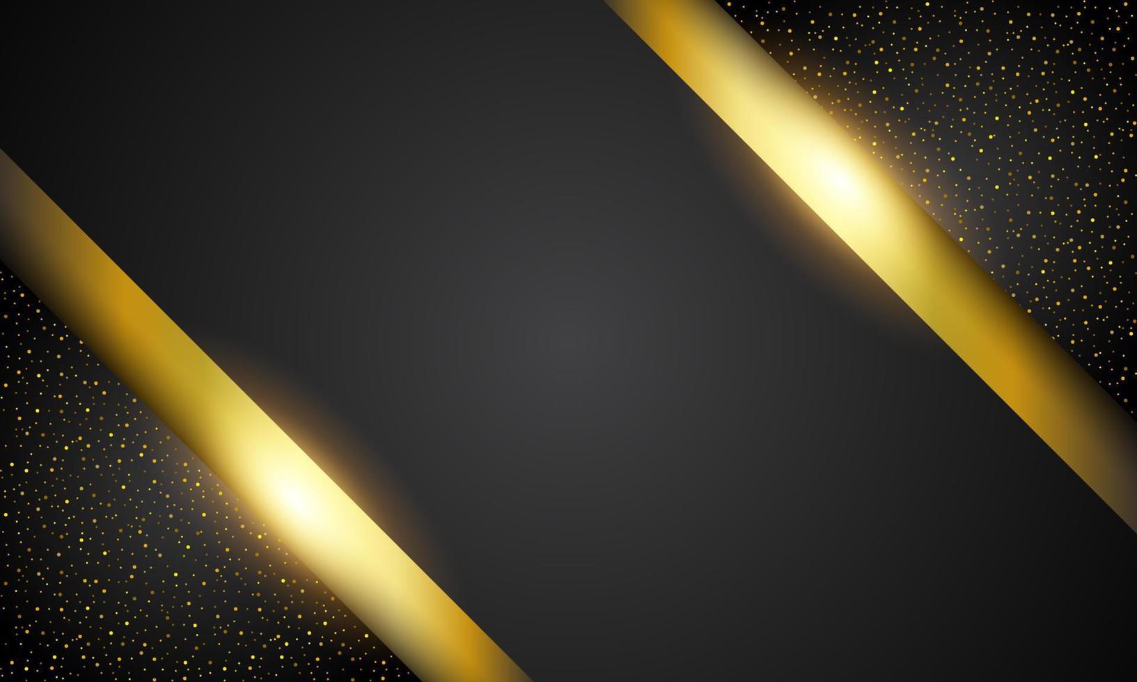 Gold light luxury design modern background. vector