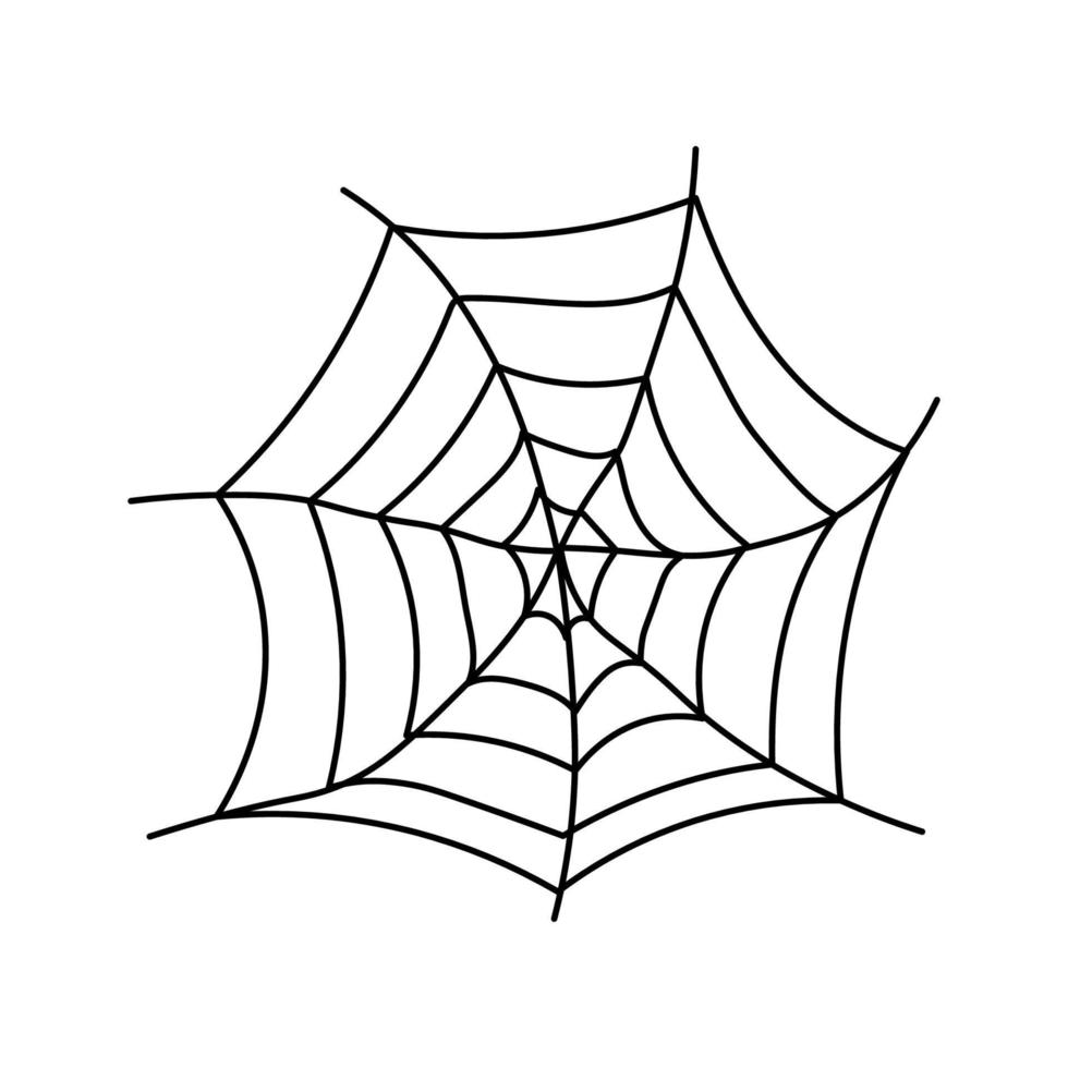 tela de araña abstracta para el diseño de fondo web. textura grunge. vector