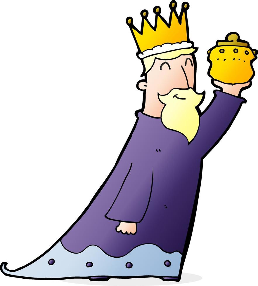 one of the three wise men vector