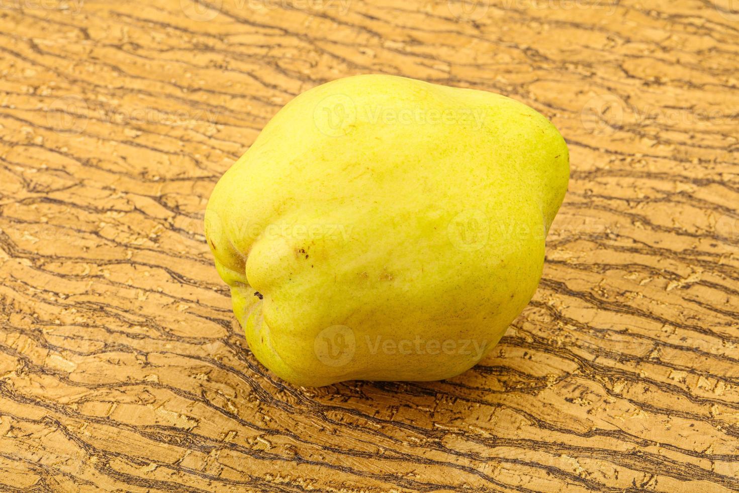 Sweet ripe and juicy quinces photo