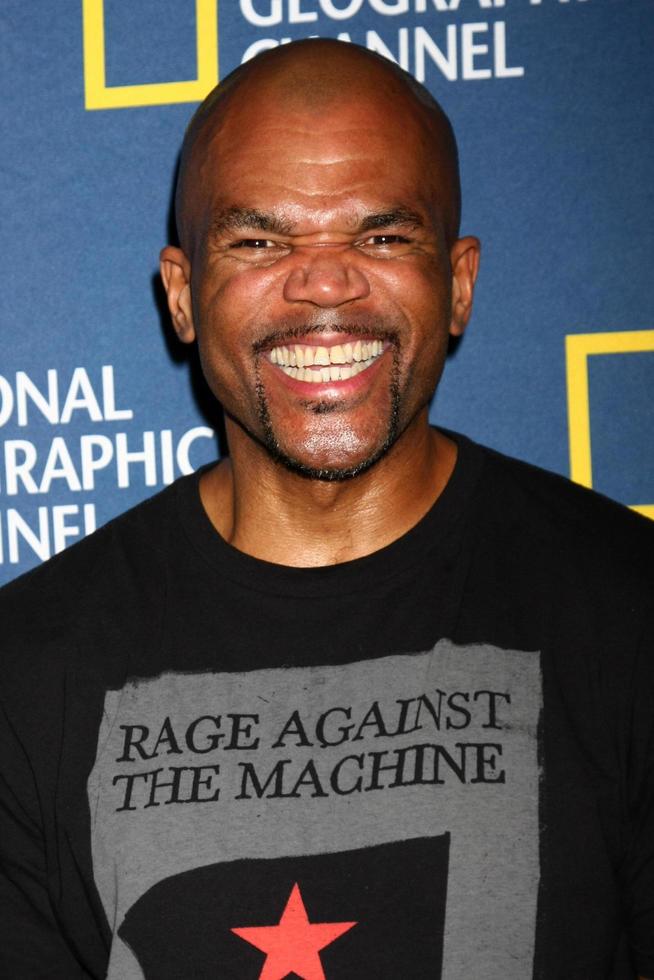 LOS ANGELES, JAN 3 - Darryl McDaniels, aka DMC arrives at the National Geographic Channels 2013 Winter TCA Cocktail Party. at Langham Huntington Hotel on January 3, 2013 in Pasadena, CA photo