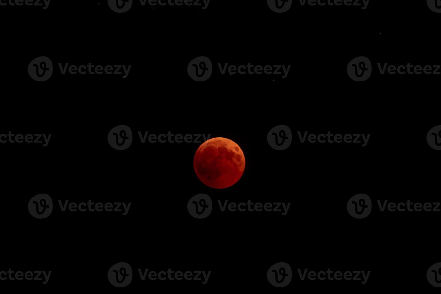 eclipse de luna roja foto