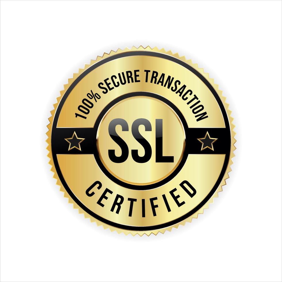 Secure connection icon vector illustration isolated on white background