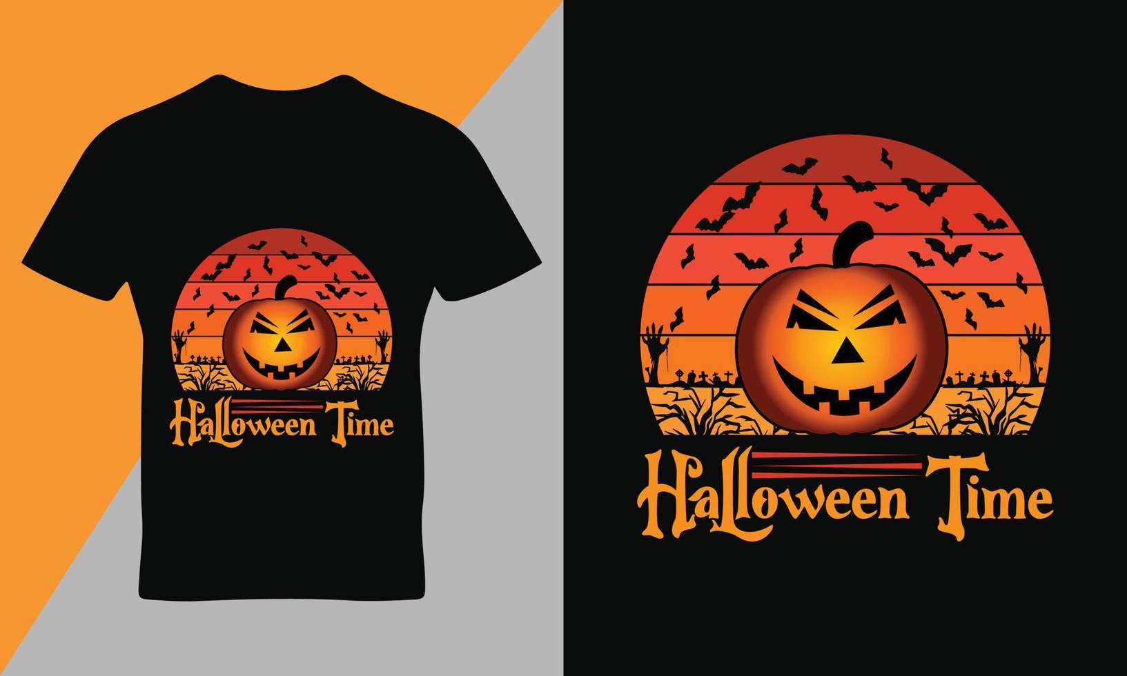 Happy Halloween quote typography tshirt design vector